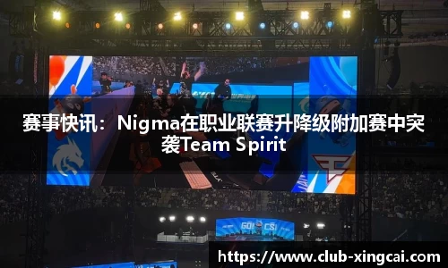 赛事快讯：Nigma在职业联赛升降级附加赛中突袭Team Spirit